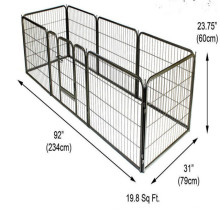 Pesado 8 peça cachorro cão jogar caneta executar recinto whelping pen playpen